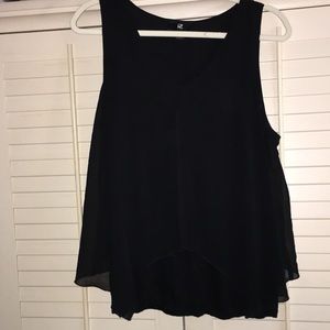 Black dressy tank